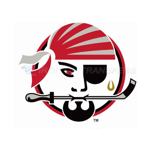Portland Pirates Iron-on Stickers (Heat Transfers)NO.9104